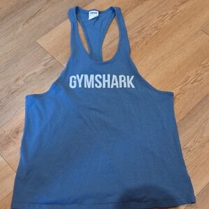 Gymshark Men's Blue Tank Top